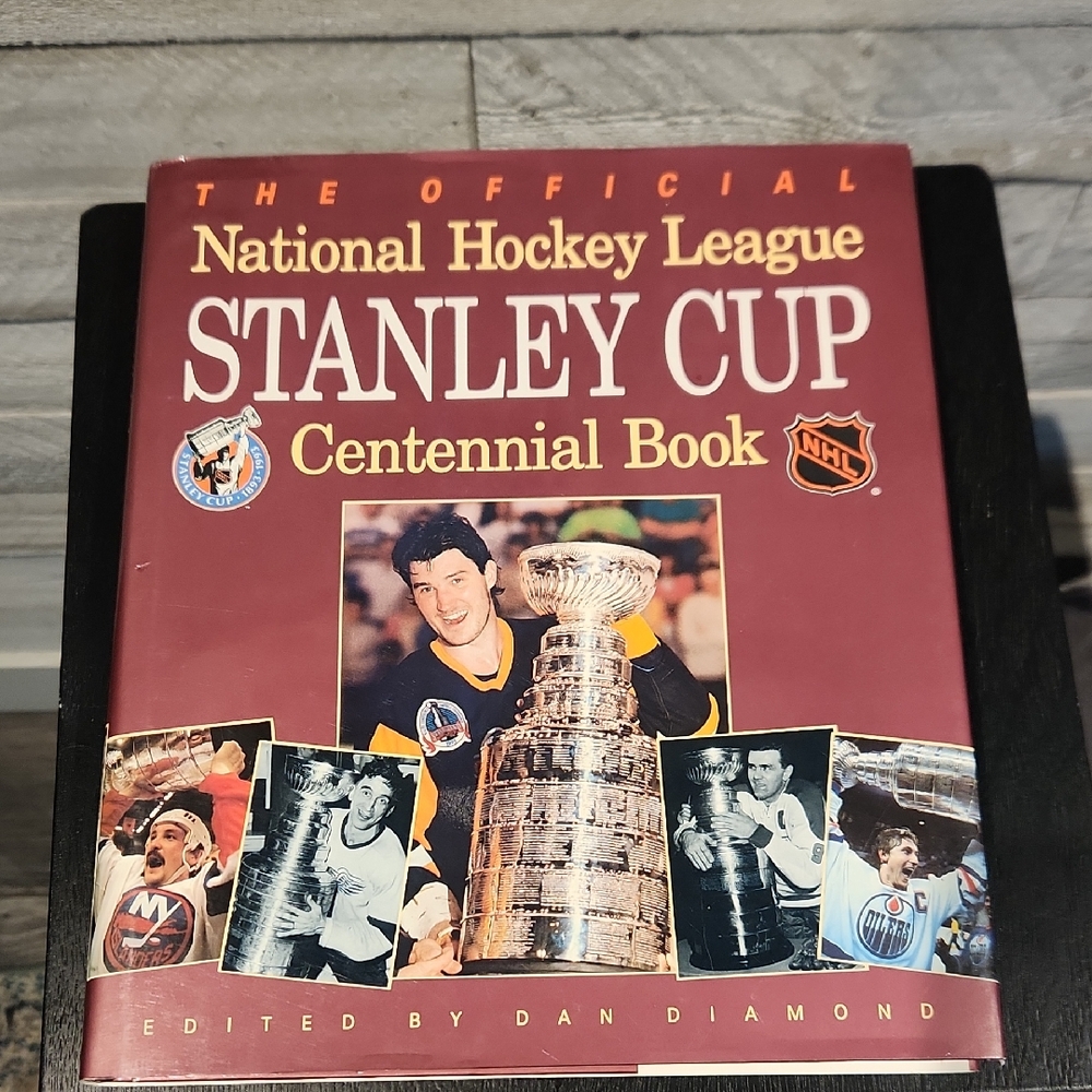 EUC NHL Stanley Cup Centennial Hardcover Book - Red Cover